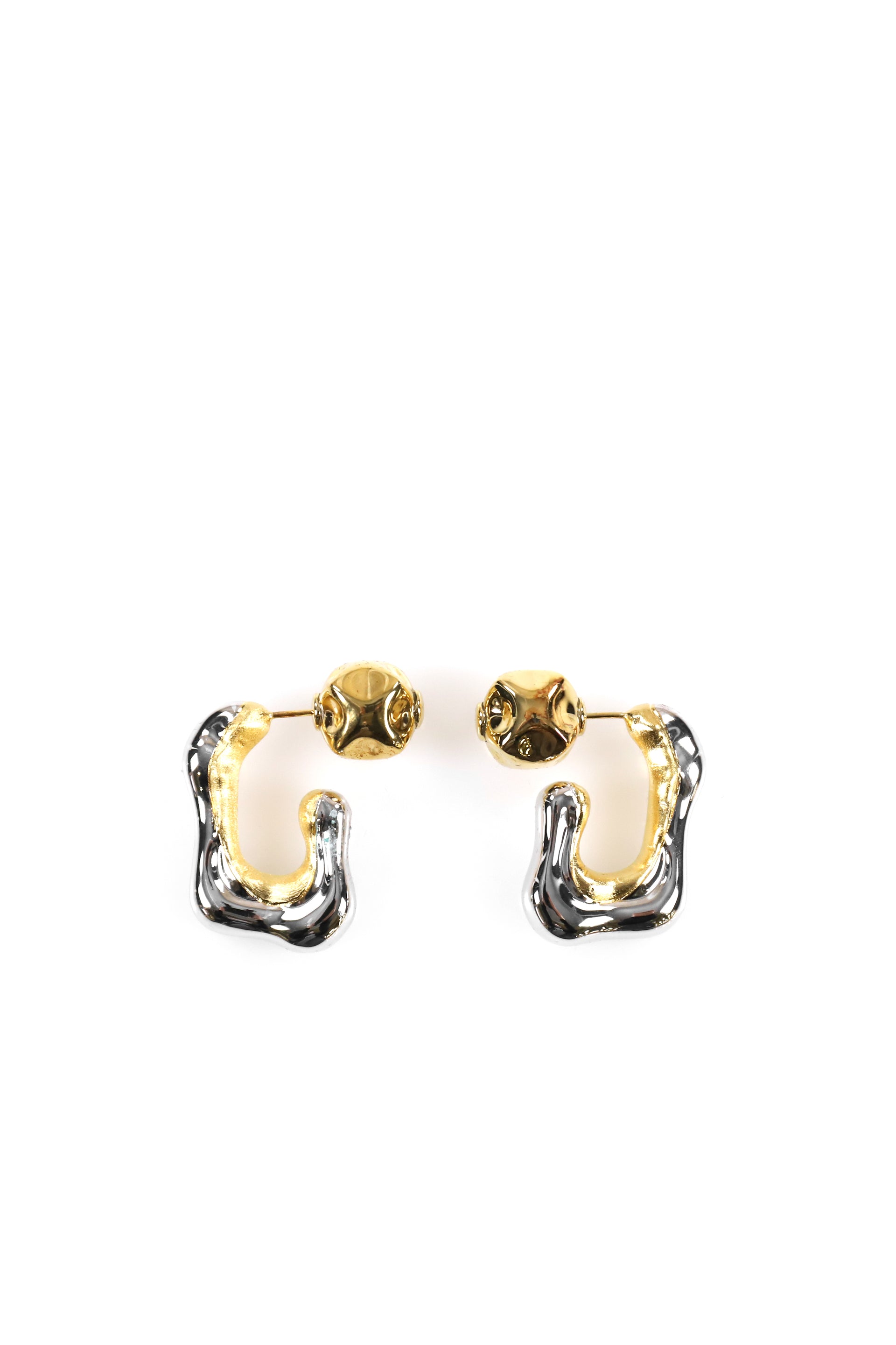 Le Mandorle LAVA EARRING TWO-WAY  / SIL