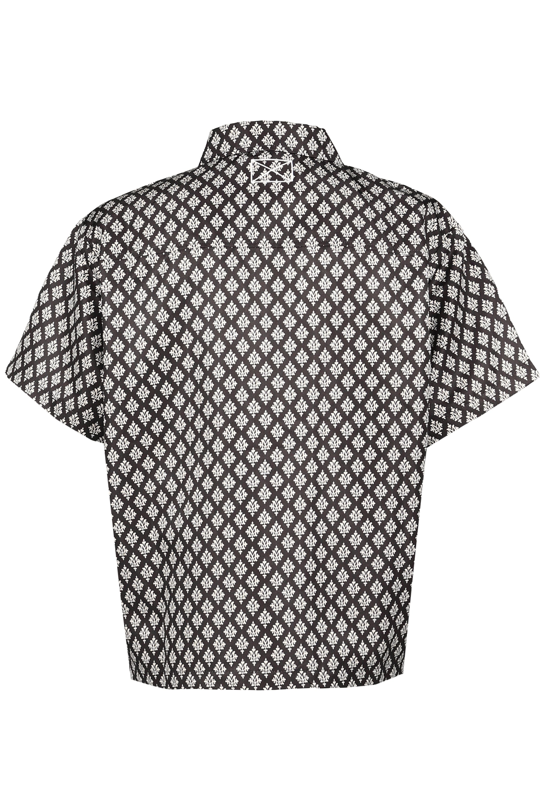 MONOGRAM S/S SHIRTS / BLK