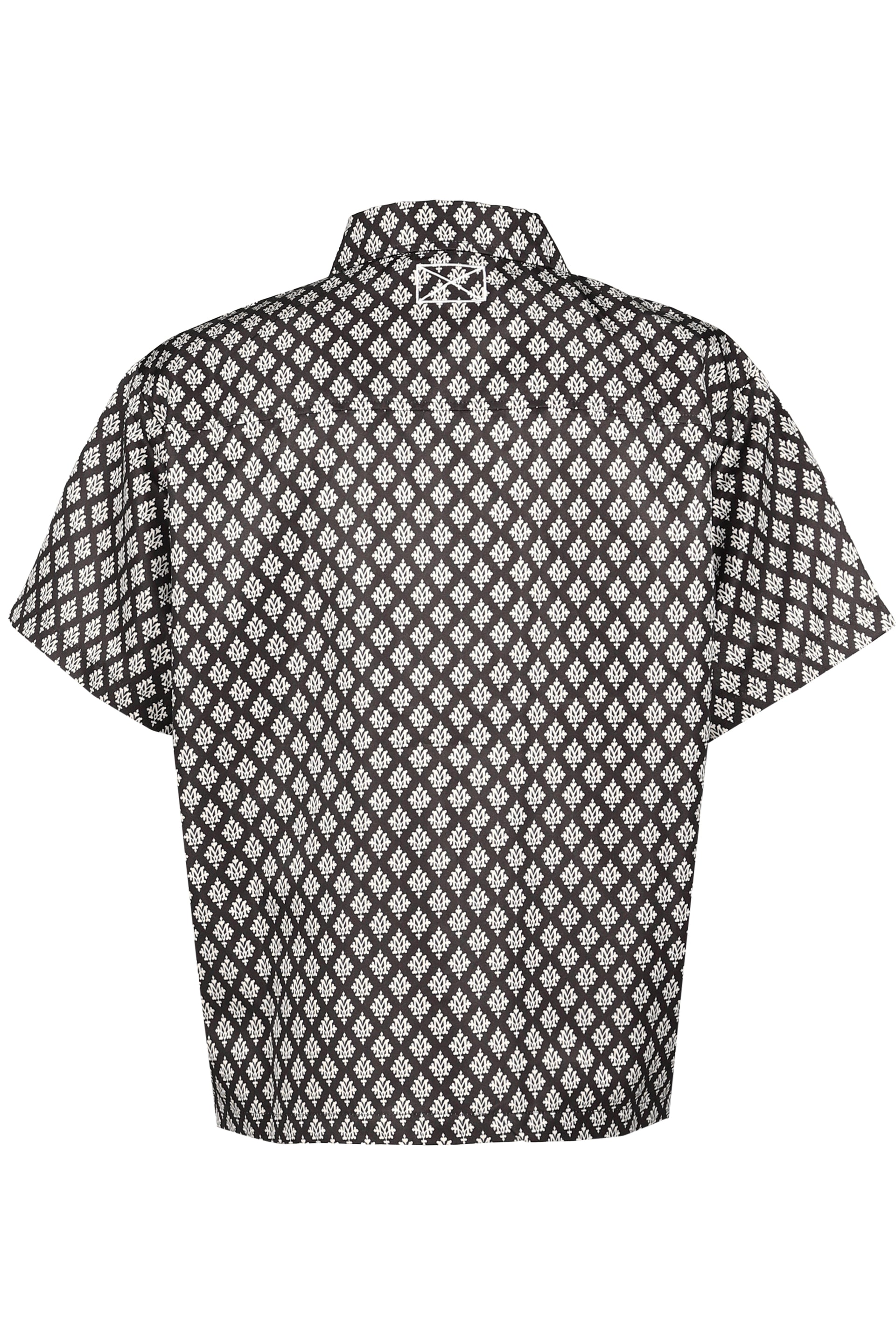 MONOGRAM S/S SHIRTS / BLK