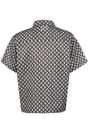 MONOGRAM S/S SHIRTS / BLK