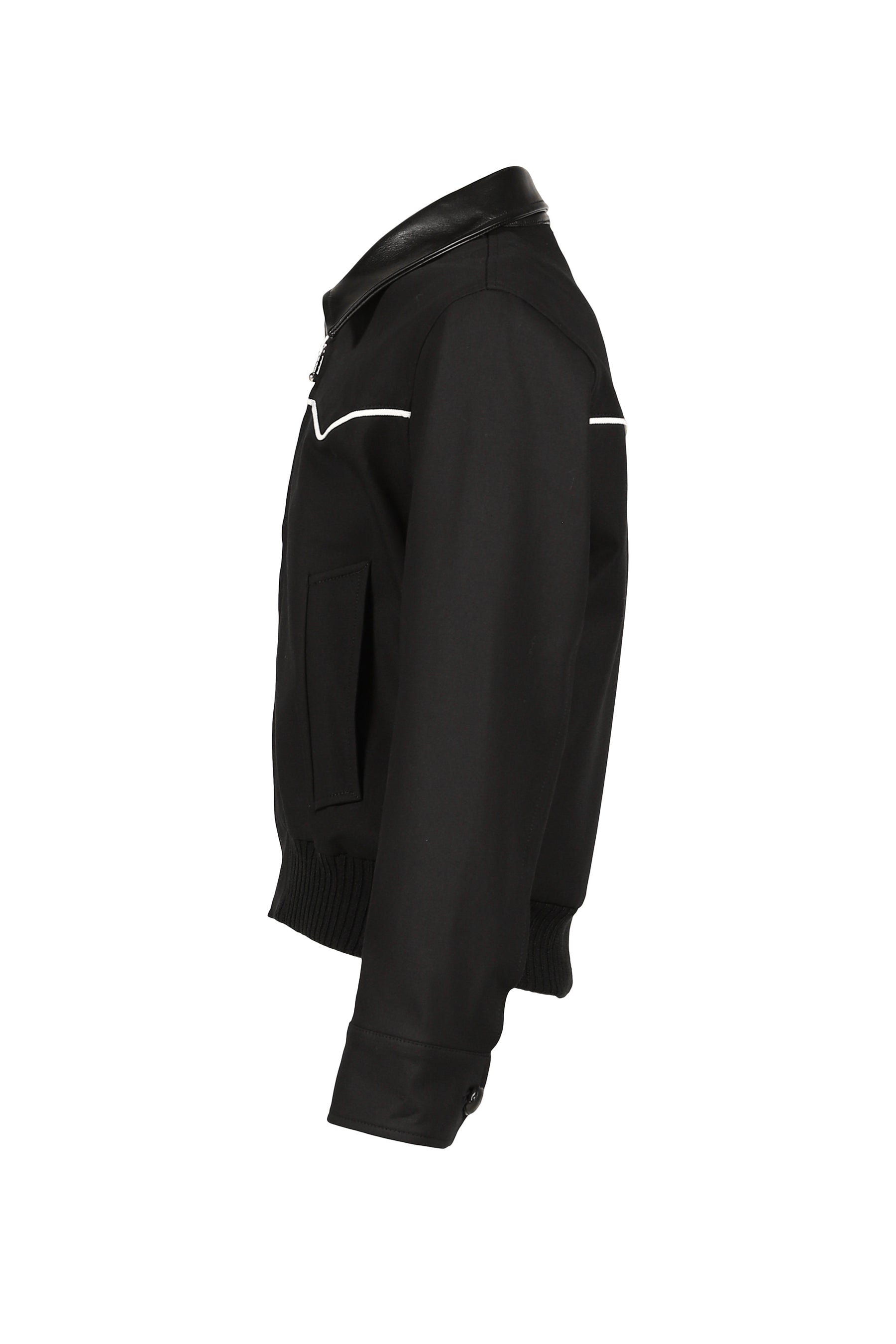 WESTERN HARRINGTON JACKET / BLK