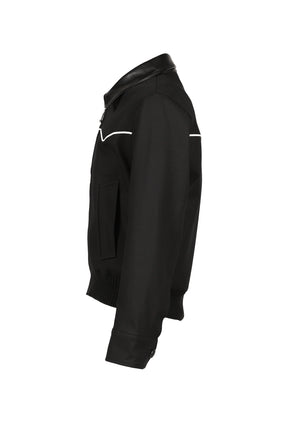 WESTERN HARRINGTON JACKET / BLK