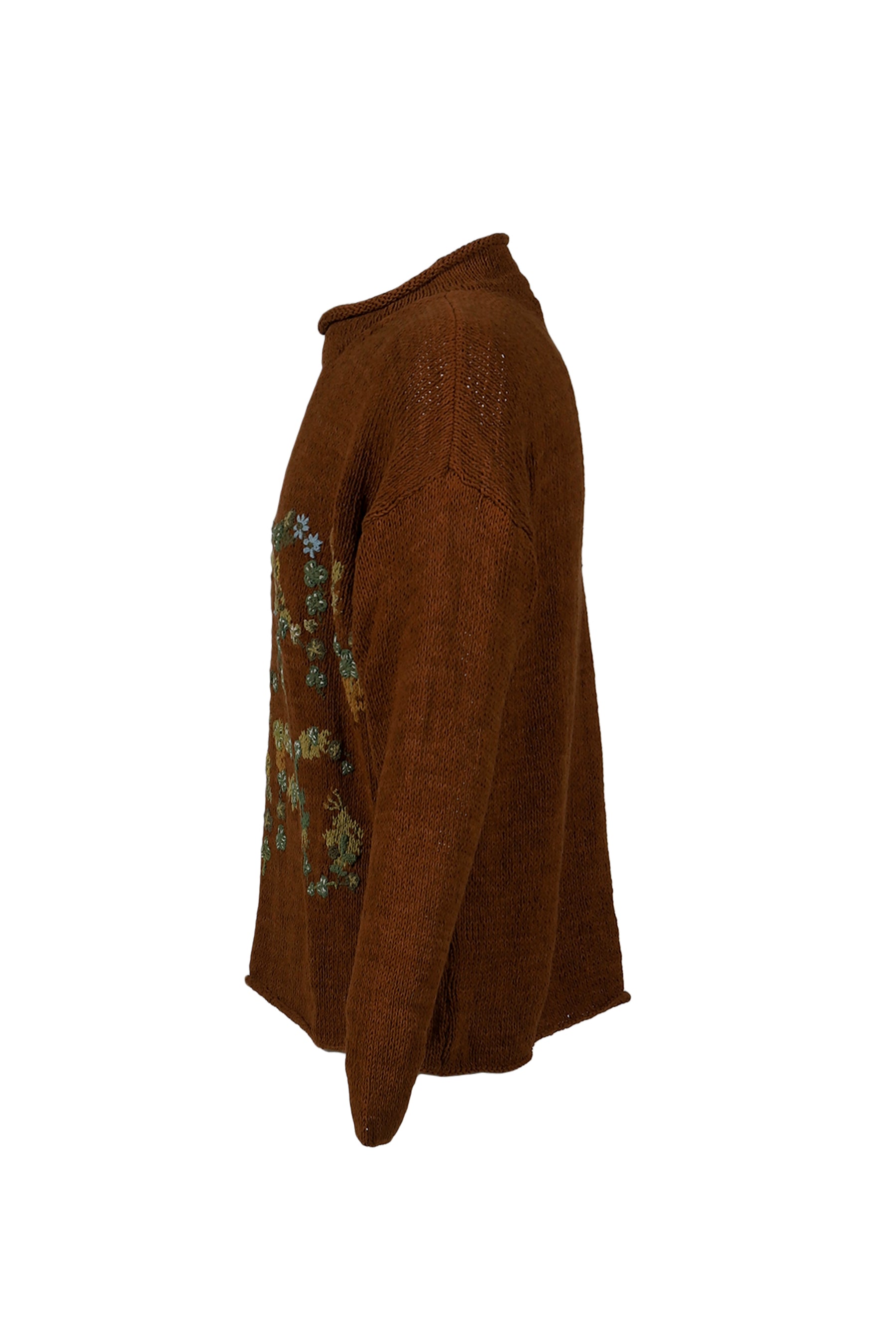 STORY mfg. TWINSUN ROLLNECK / BRW STORY