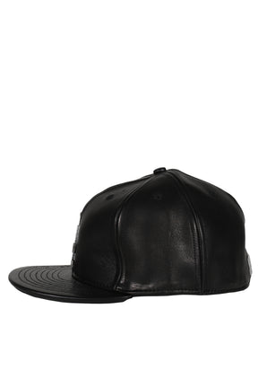 BRAIN BUCKET LEATHER FITTED LA / BLK