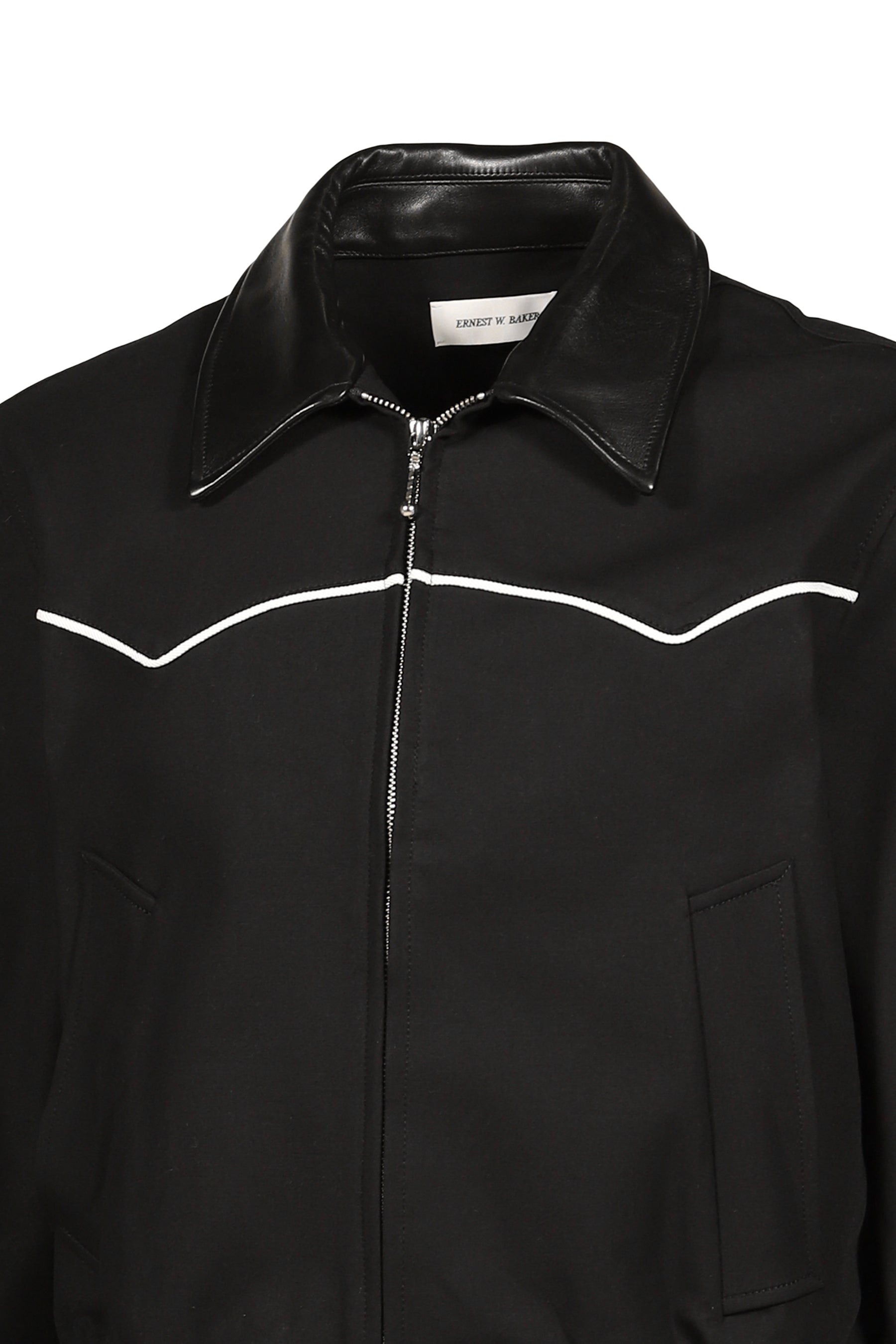 WESTERN HARRINGTON JACKET / BLK