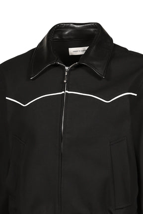 WESTERN HARRINGTON JACKET / BLK