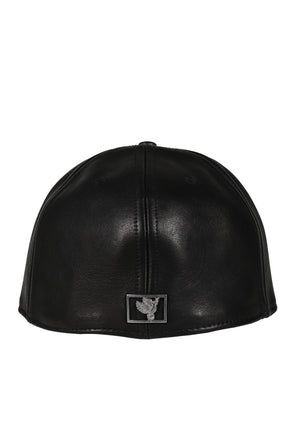 BRAIN BUCKET LEATHER FITTED LA / BLK