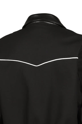 WESTERN HARRINGTON JACKET / BLK
