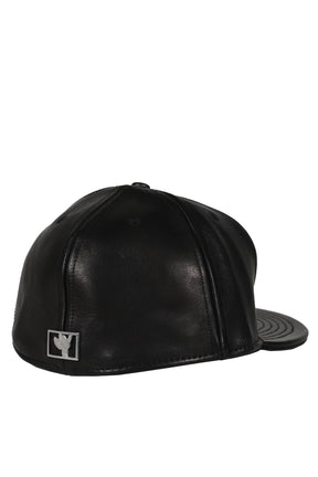 BRAIN BUCKET LEATHER FITTED LA / BLK