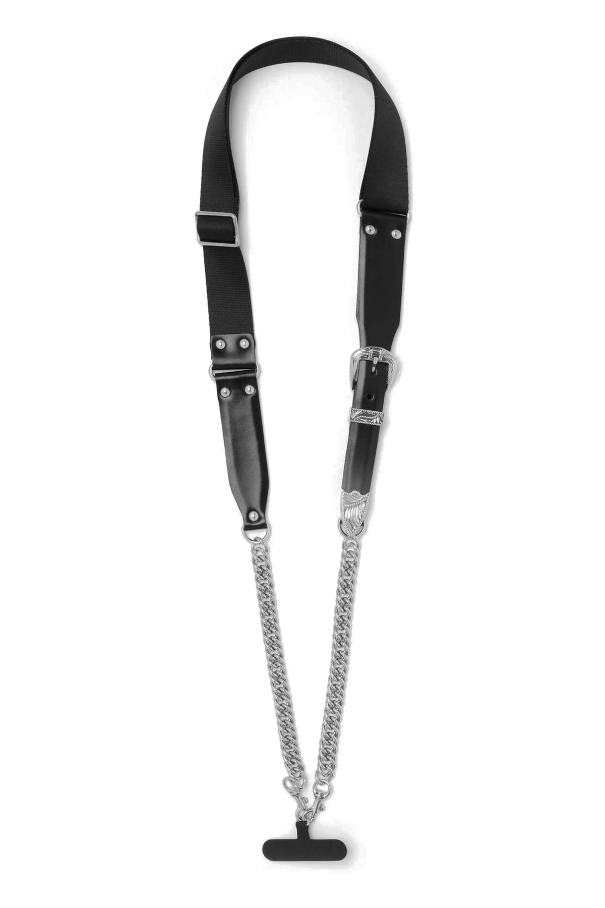 NYLON PHONE STRAP / BLK