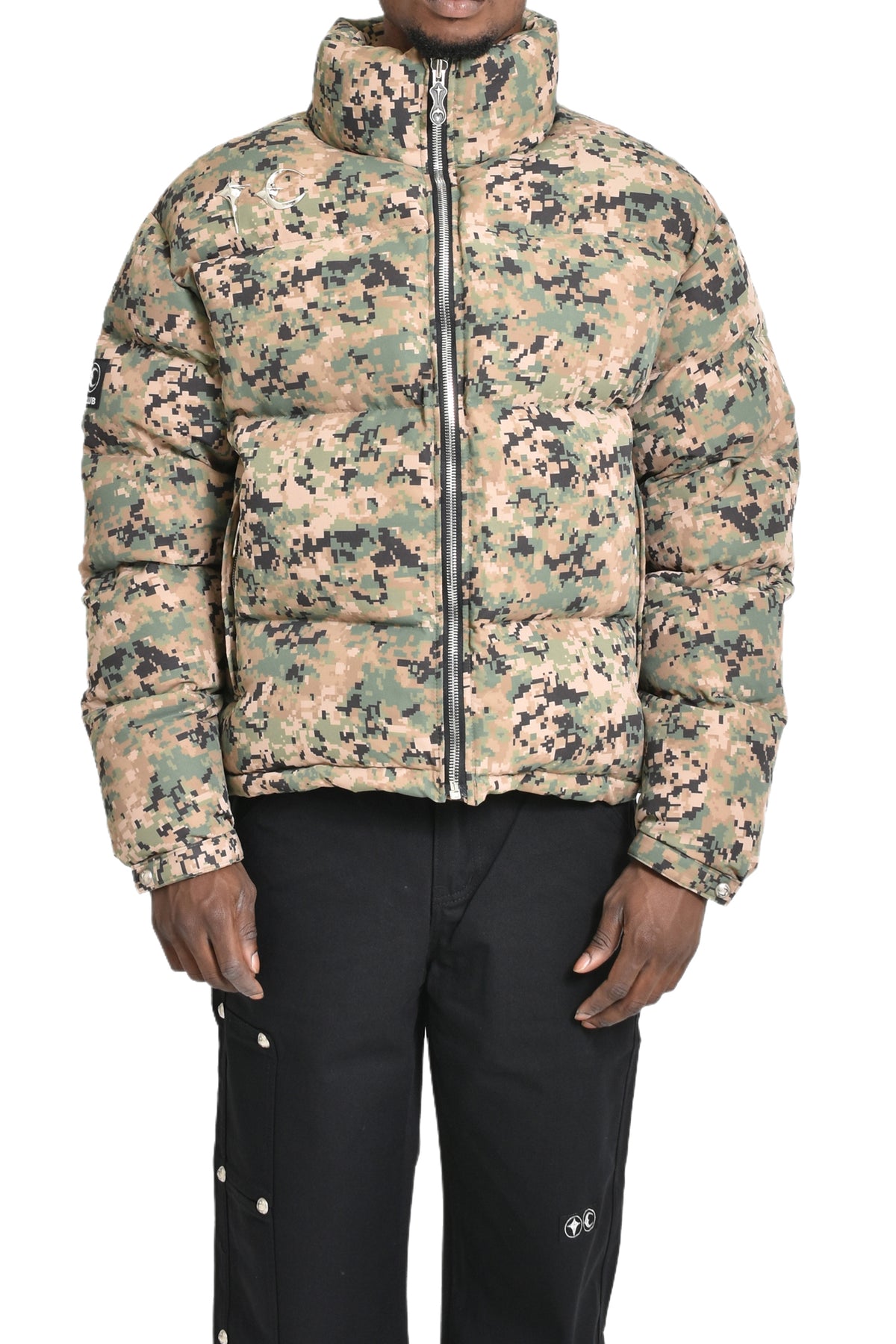 CAMO DOWN JACKET / GRN