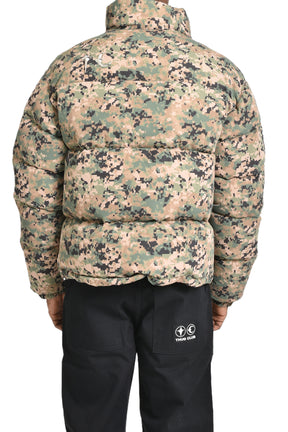 CAMO DOWN JACKET / GRN