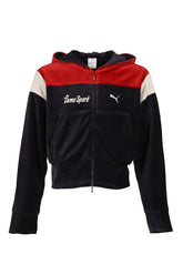 T7 SHORT TRACK HOODIE / DRK NVY