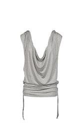 COWL BOXER HOODIE / L GRY