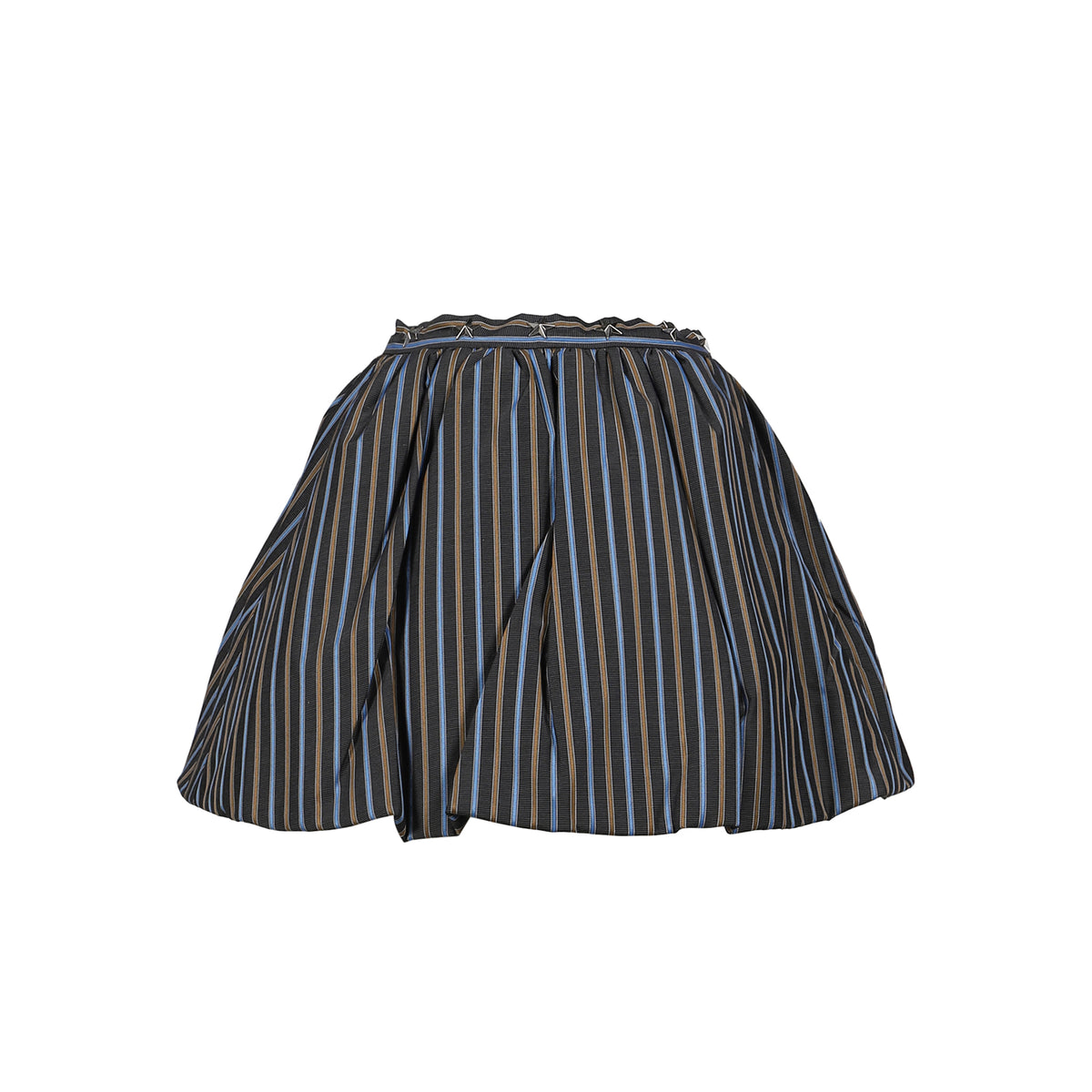 Celine Kwan セリーヌ クワン FW25 STRIPE PUFFY SKIRT / BLUE STRIPES