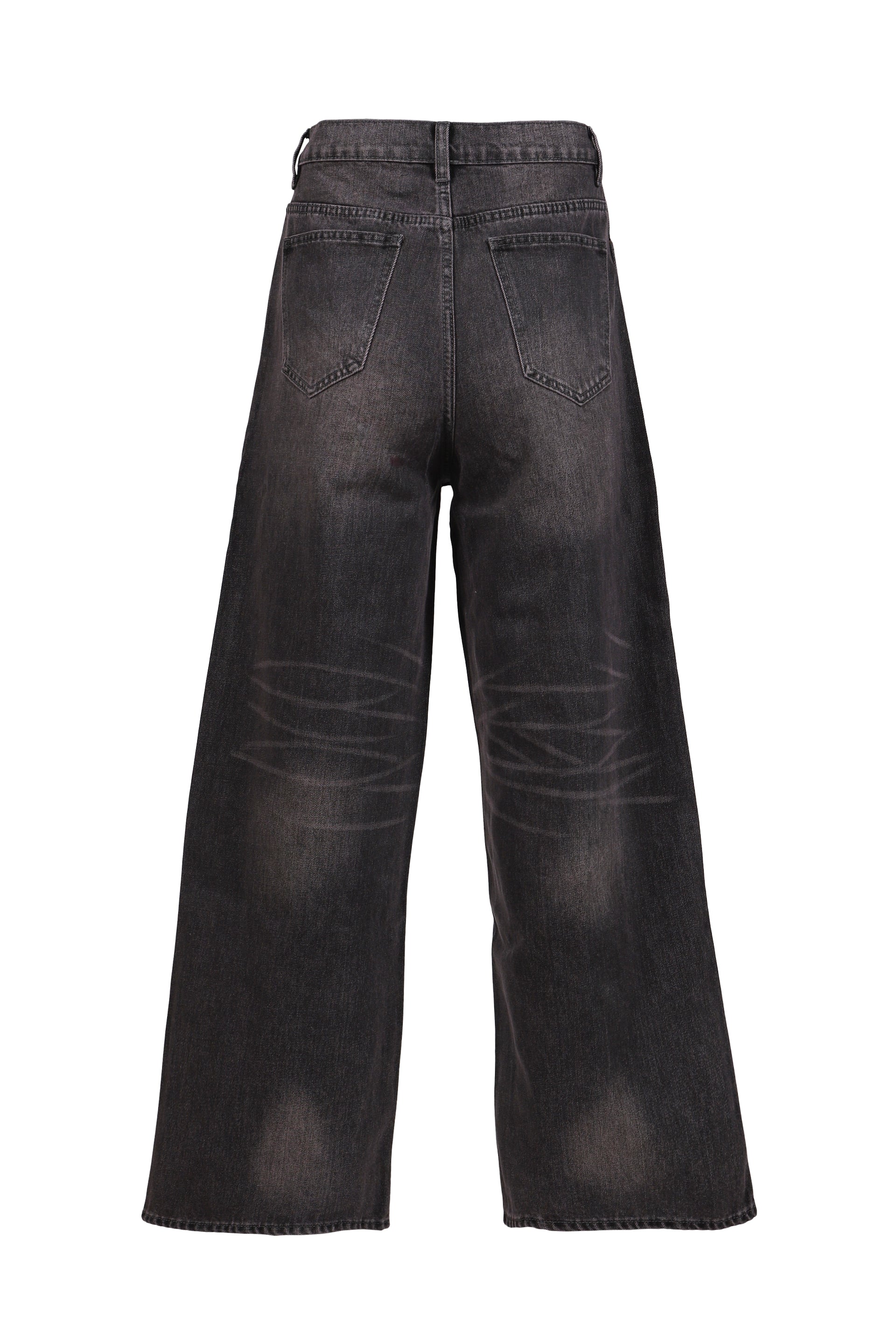 ARCH BAGGY JEANS / BLK