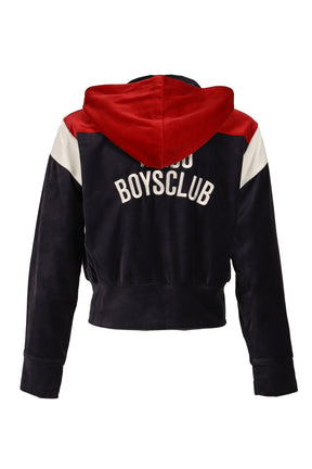 T7 SHORT TRACK HOODIE / DRK NVY