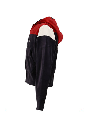 T7 SHORT TRACK HOODIE / DRK NVY