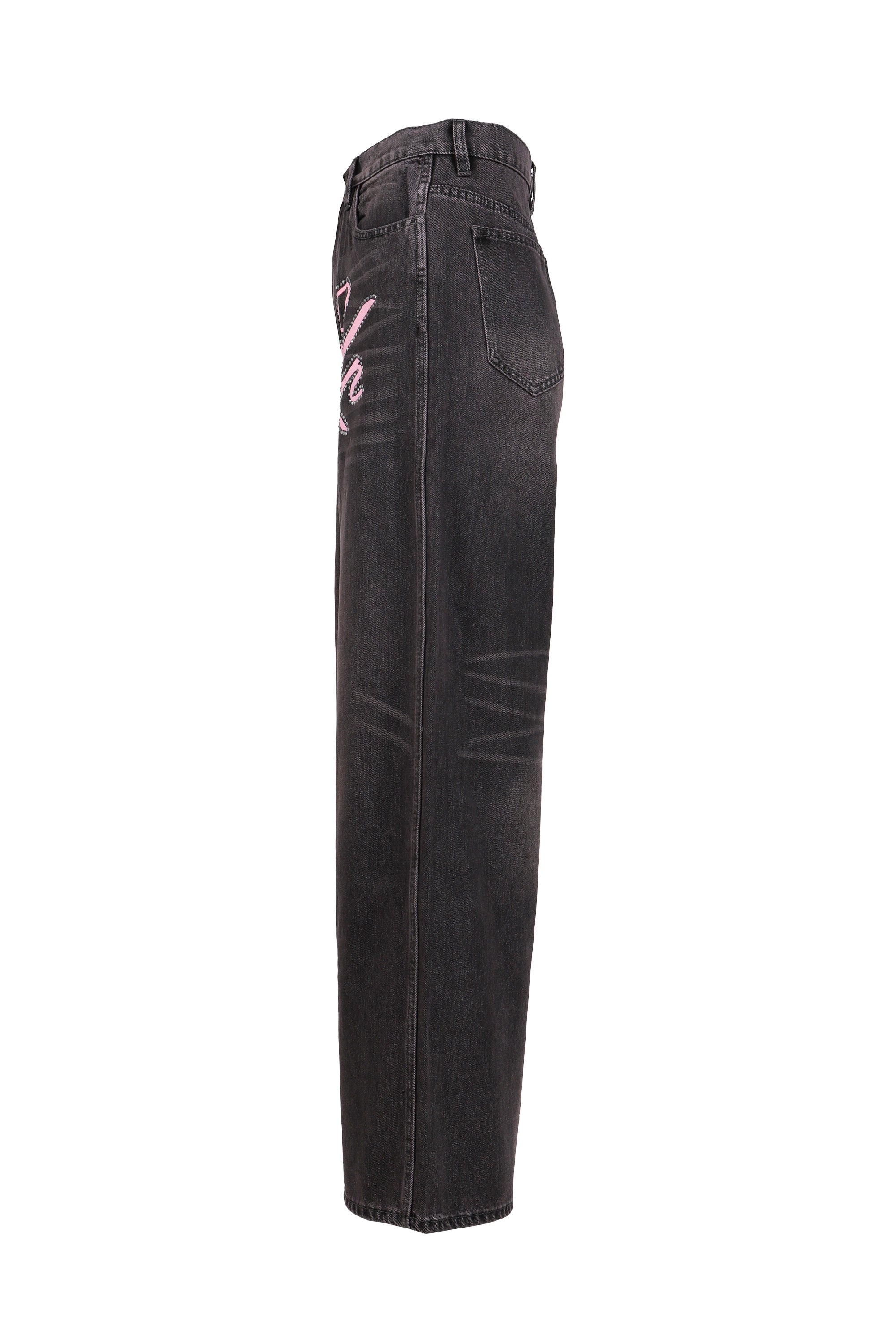 BossUp ボスアップ FW25 ARCH BAGGY JEANS / BLK - NUBIAN ヌビアン