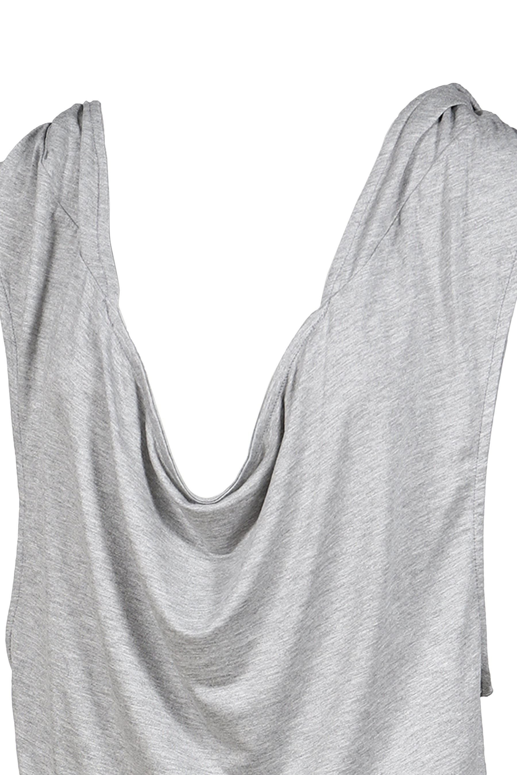 COWL BOXER HOODIE / L GRY