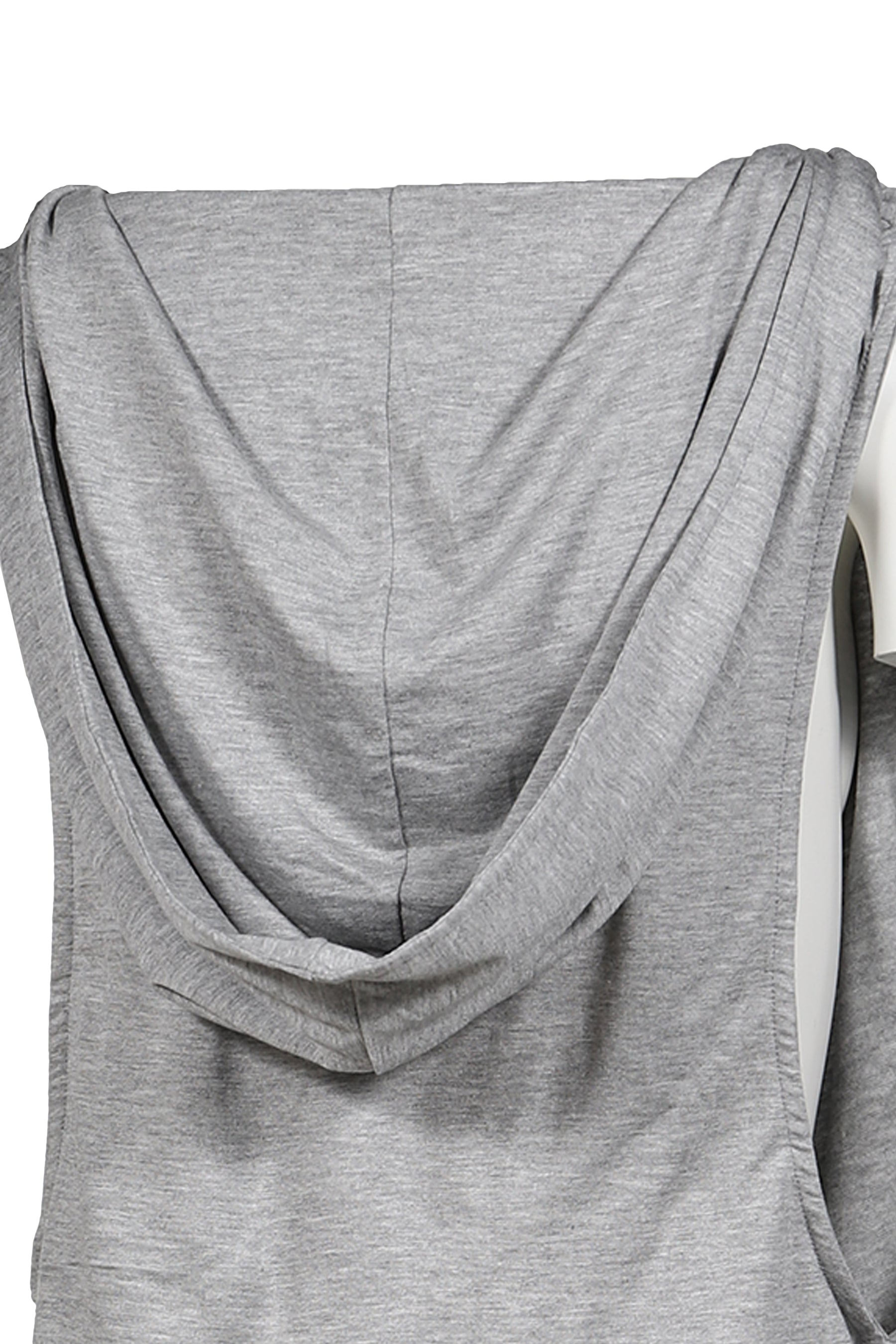 COWL BOXER HOODIE / L GRY