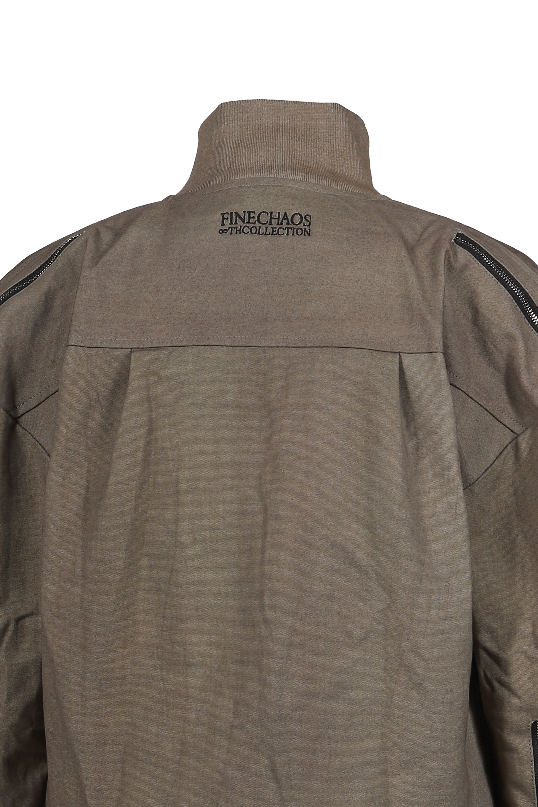 CANVAS ZIPPER DREAM BOMBER / FADED GRN 