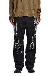 BLACK PEARLED DENIM / BLK