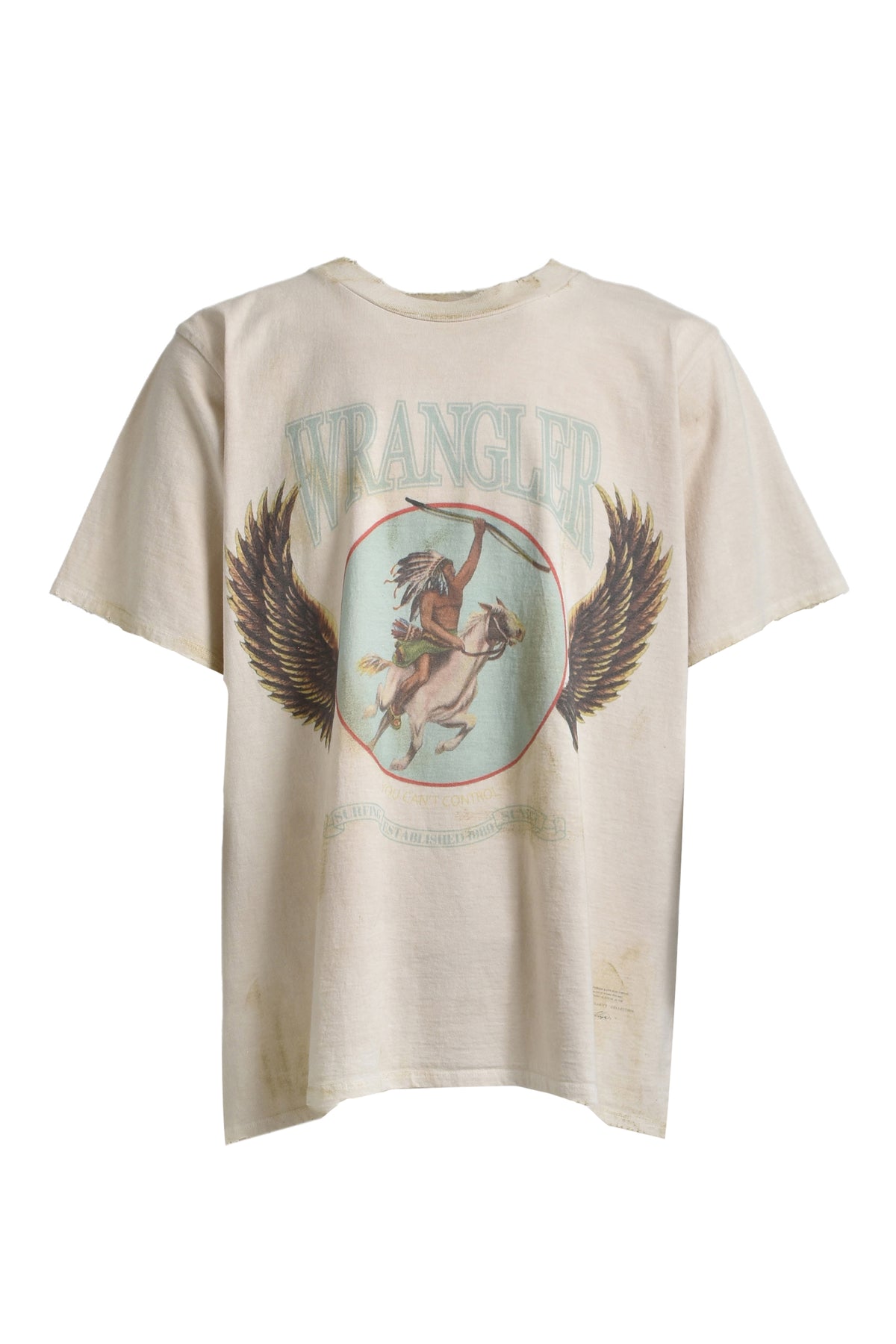 WRANGLER T-SHIRTS / VANILLA