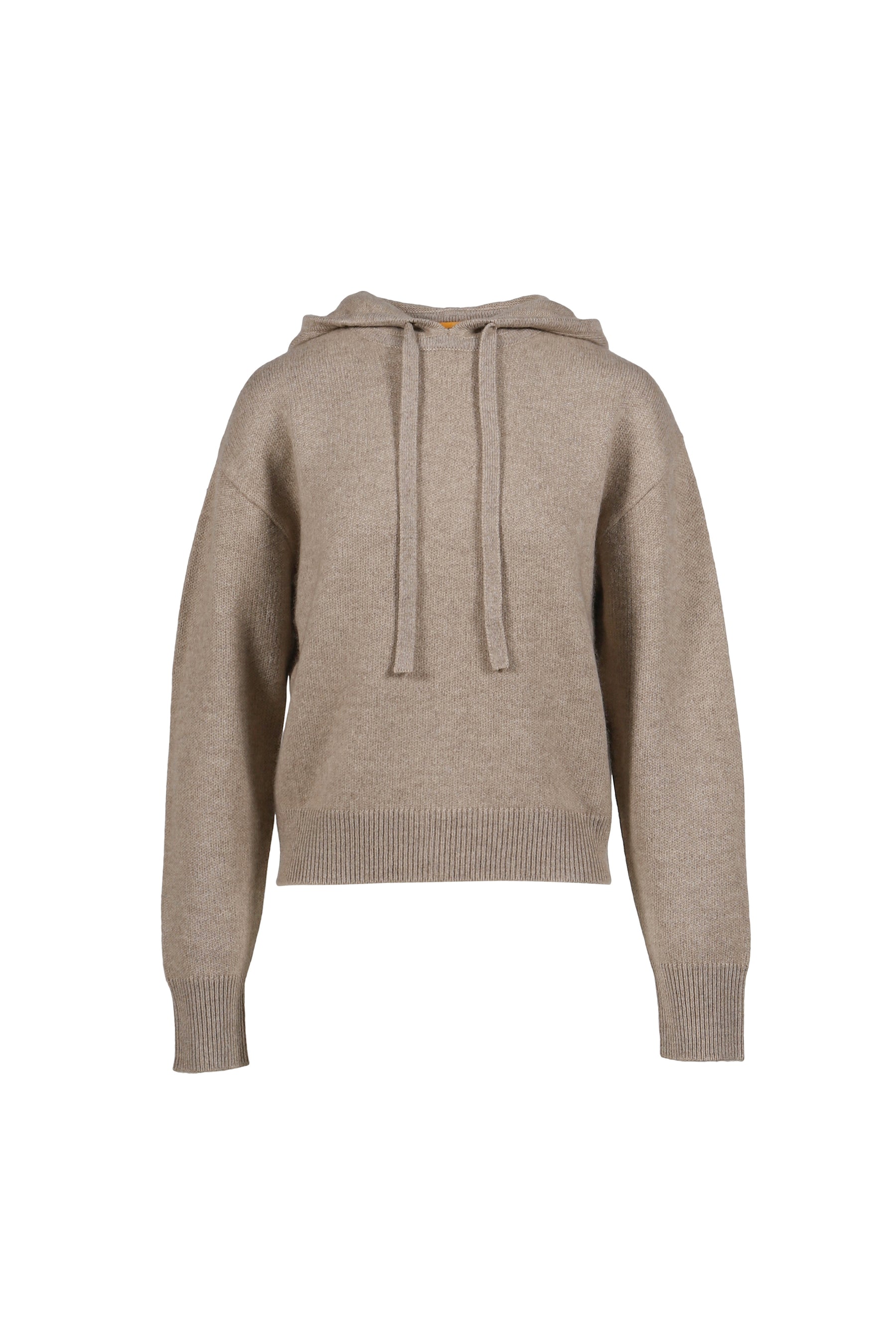 COLLEGIATE HOODIE IN CASHMERE / TAUPE