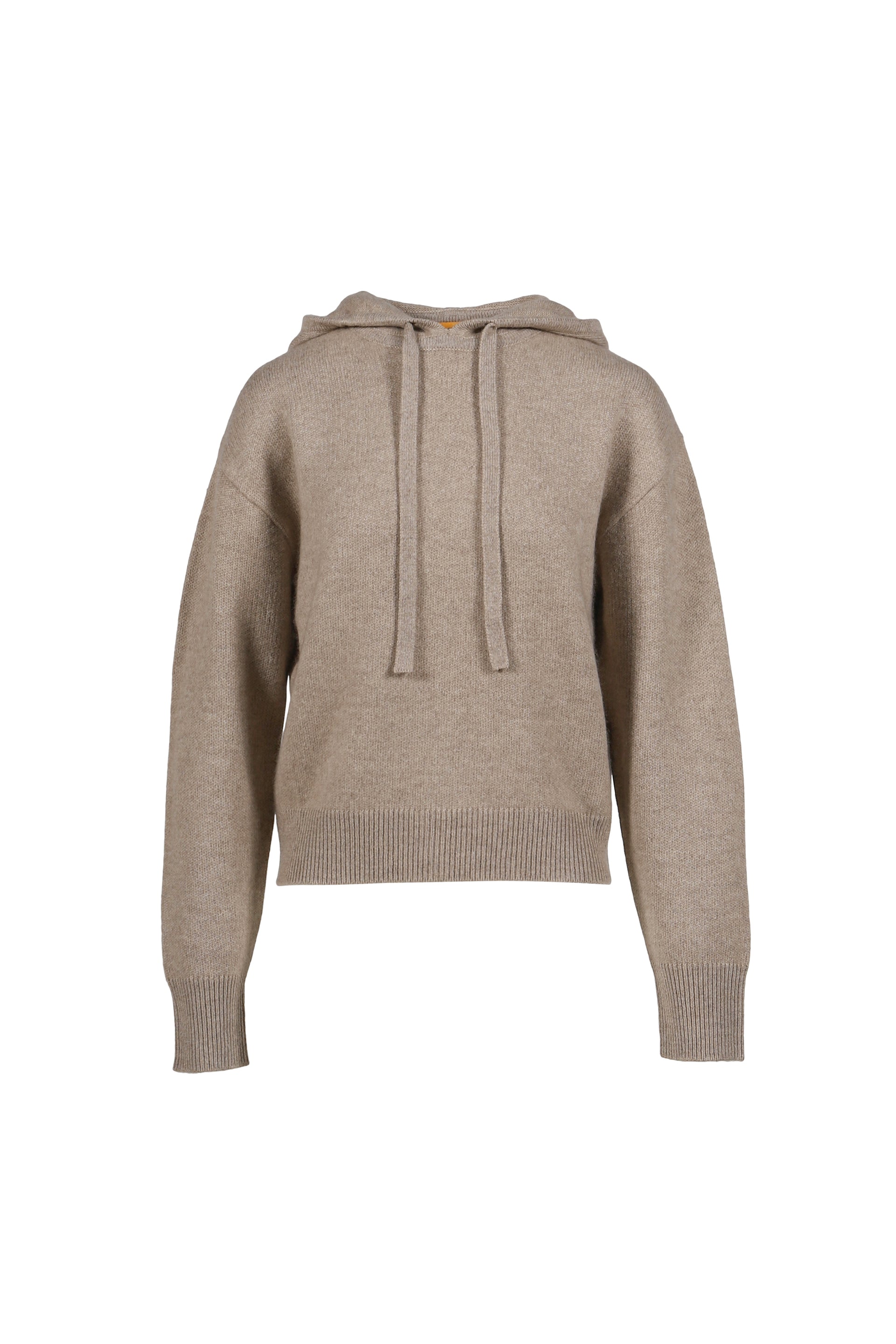 COLLEGIATE HOODIE IN CASHMERE / TAUPE