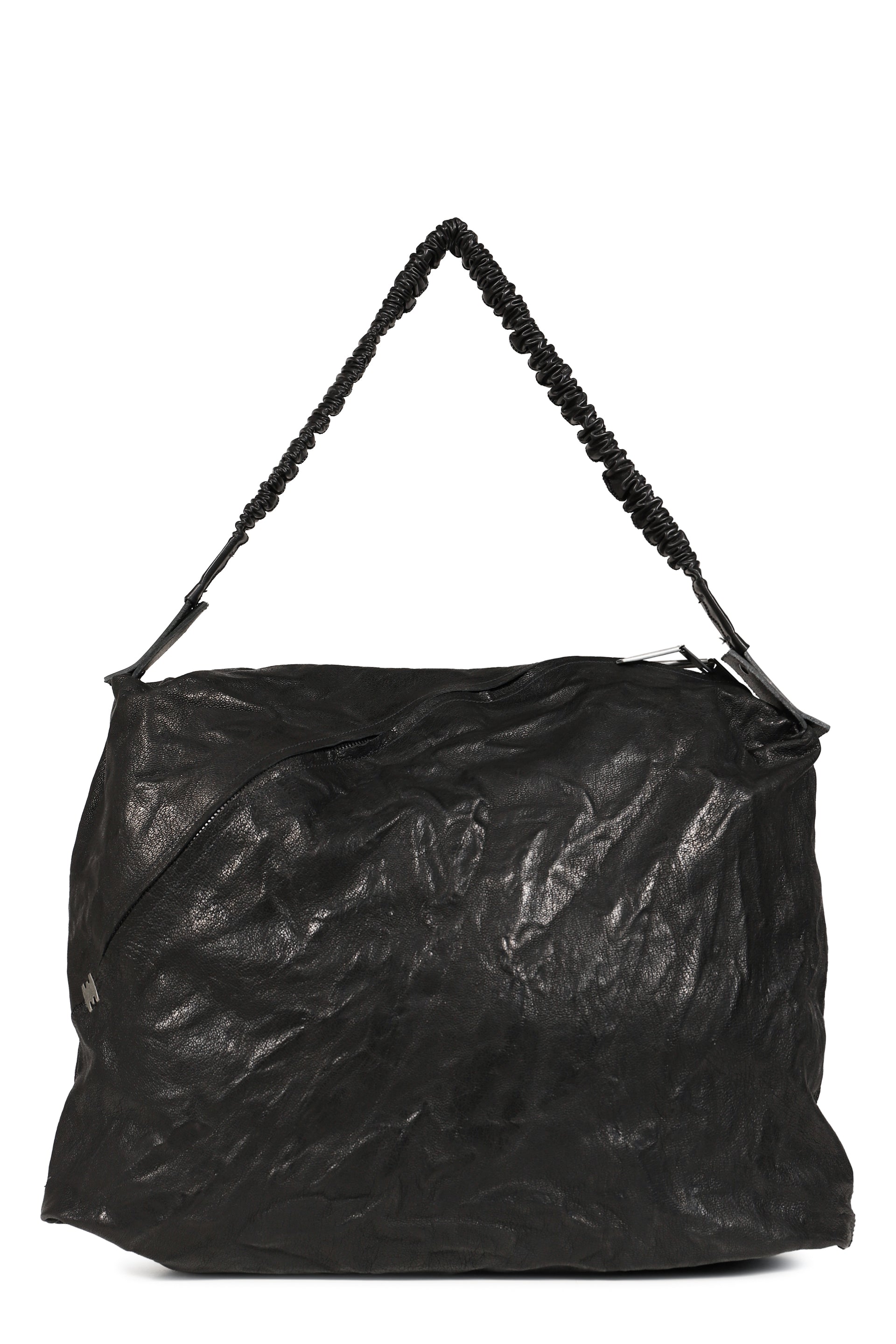 BALLADEUR CROSSBODYLEATHER BAG / NOIR