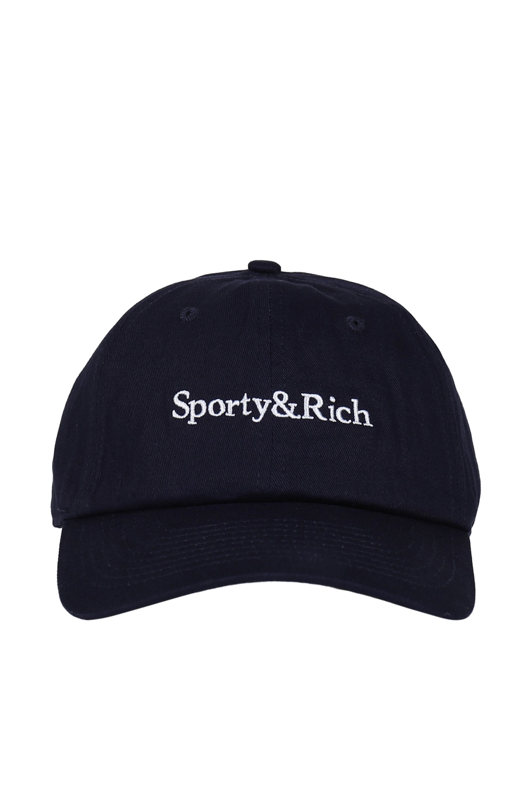 SERIF LOGO HAT / DARK NVY