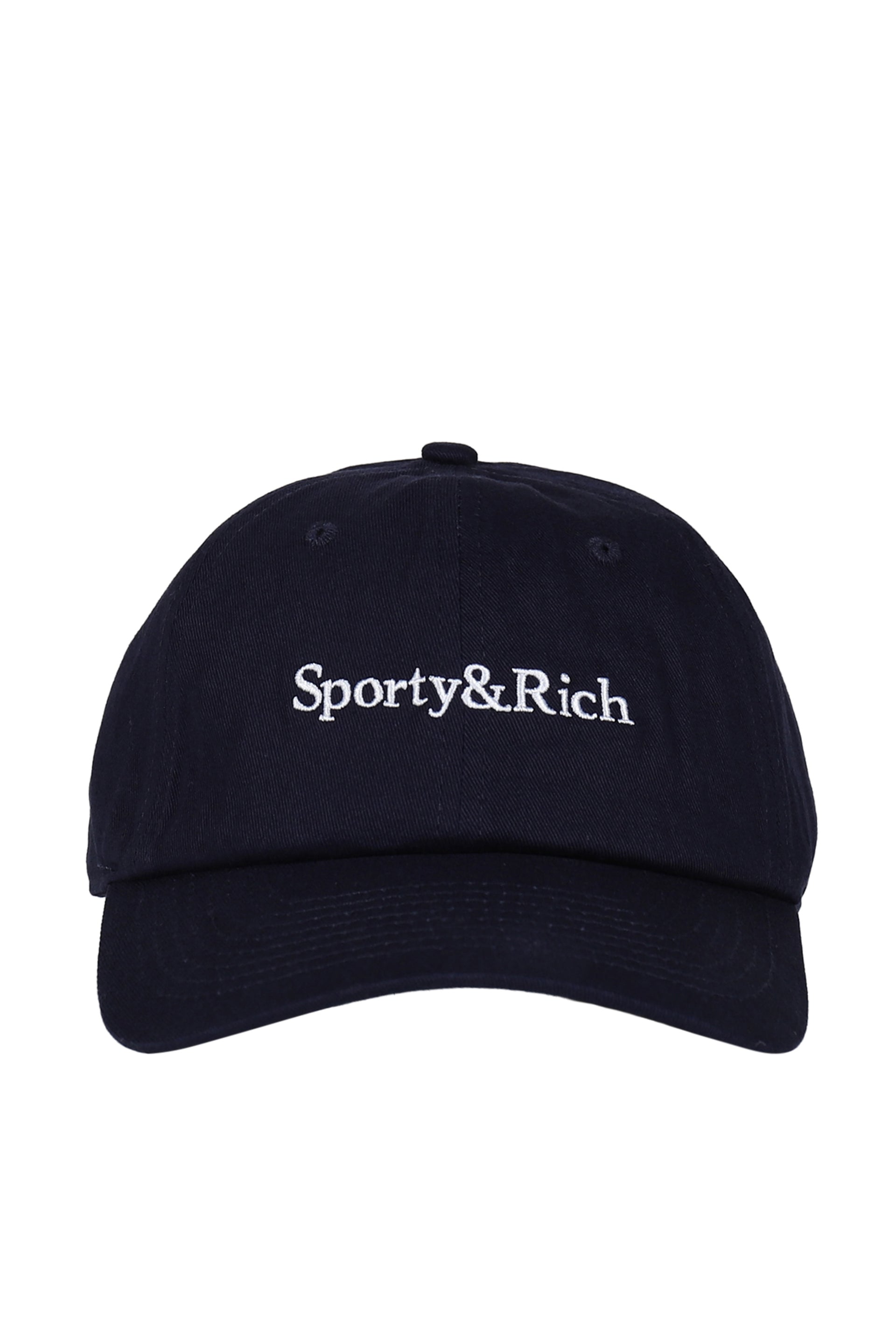 SERIF LOGO HAT / DARK NVY
