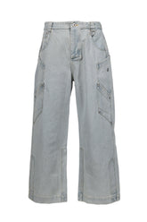 POKETTO RELAXED JEANS / LT. BLU 