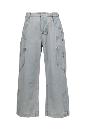 POKETTO RELAXED JEANS / LT. BLU 