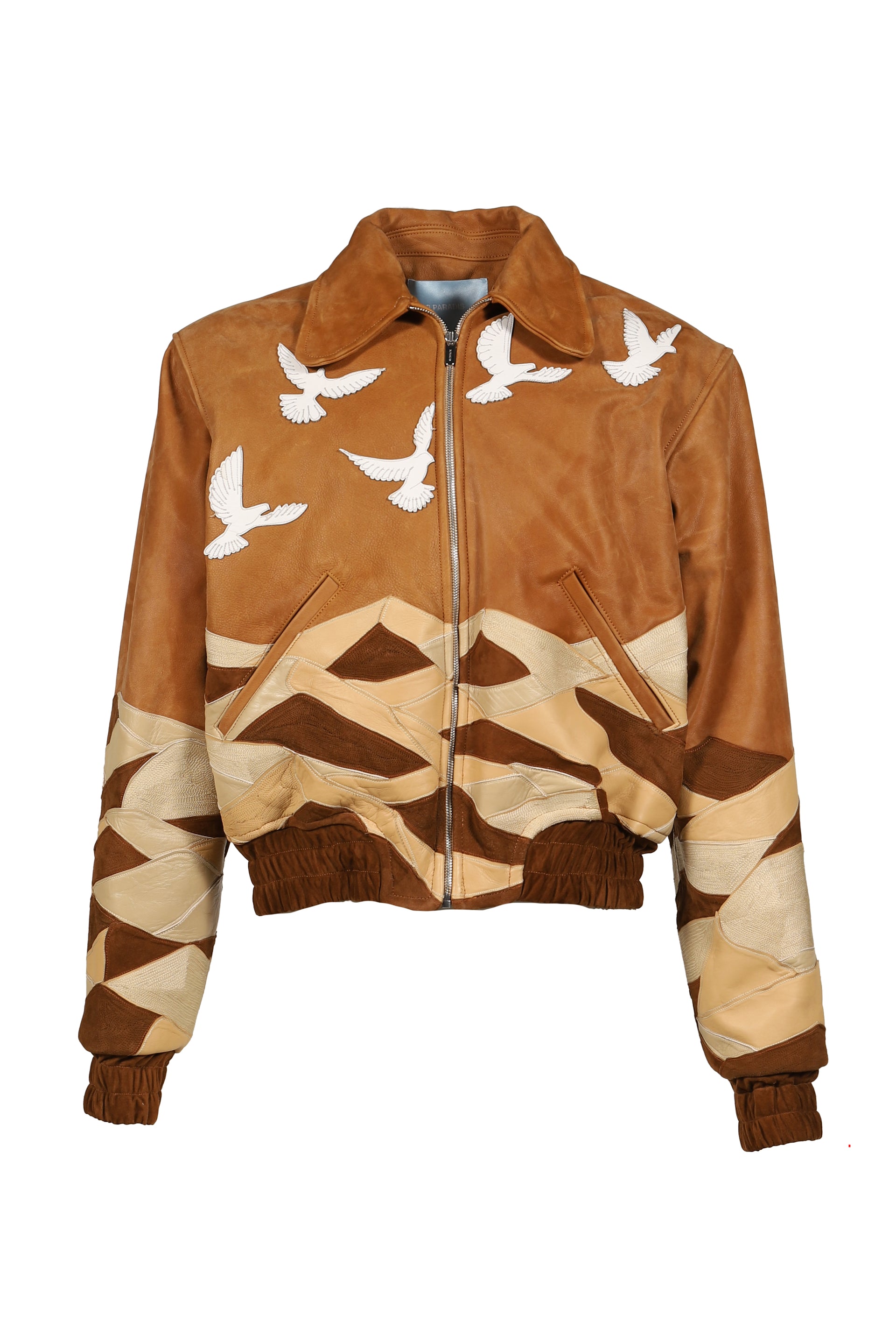 LEATHER TRAVELER'S JACKET / BRW