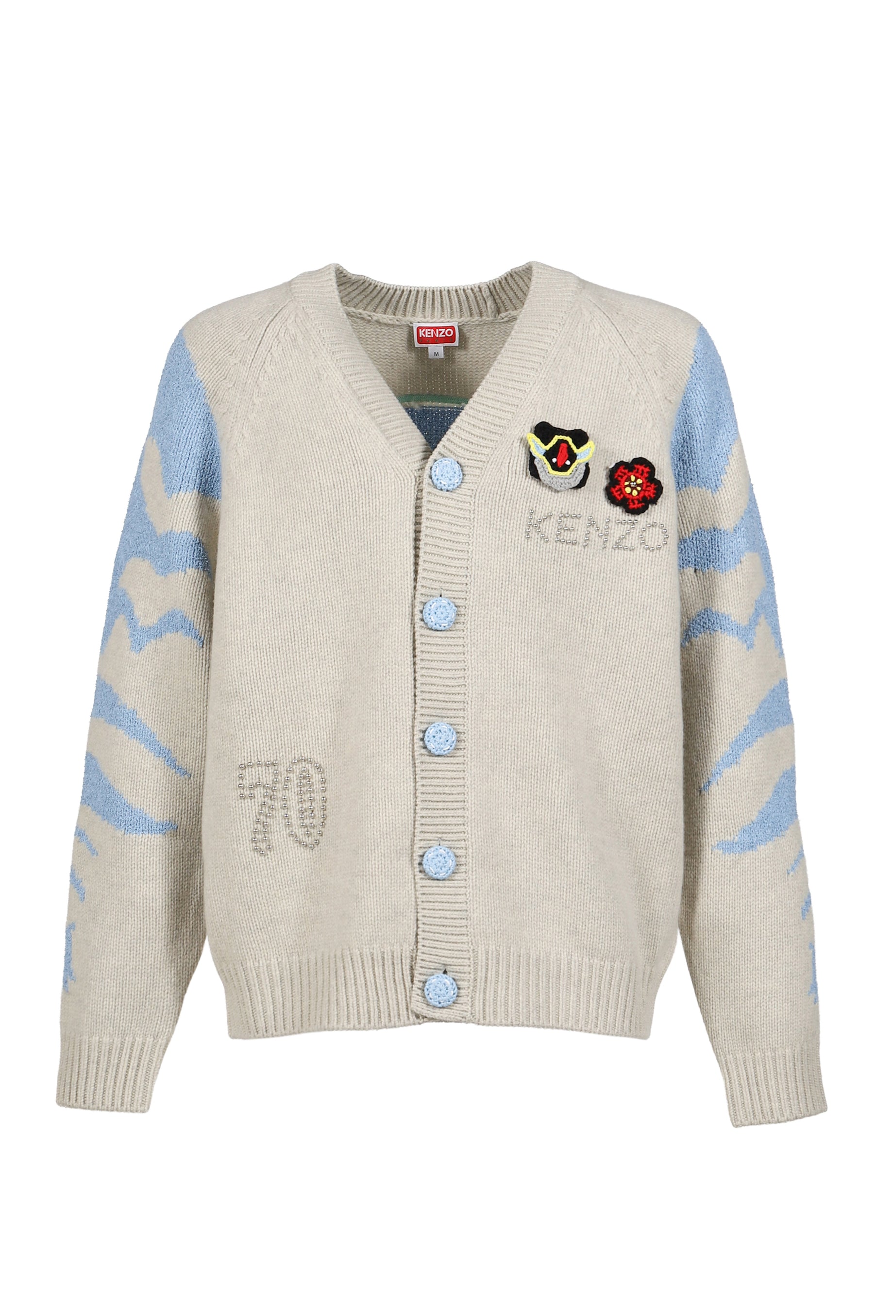 RWS KENZO PACHINKO CARDIGAN / PALE GRY 