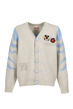 RWS KENZO PACHINKO CARDIGAN / PALE GRY 