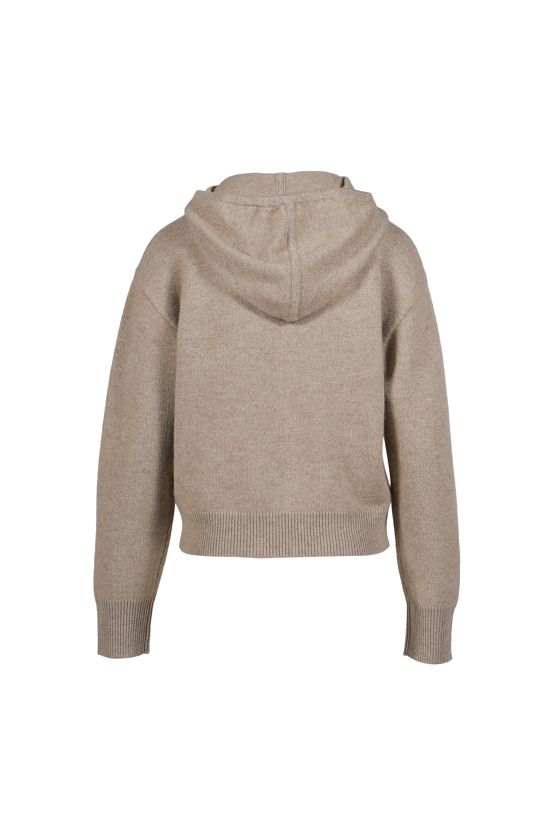 COLLEGIATE HOODIE IN CASHMERE / TAUPE