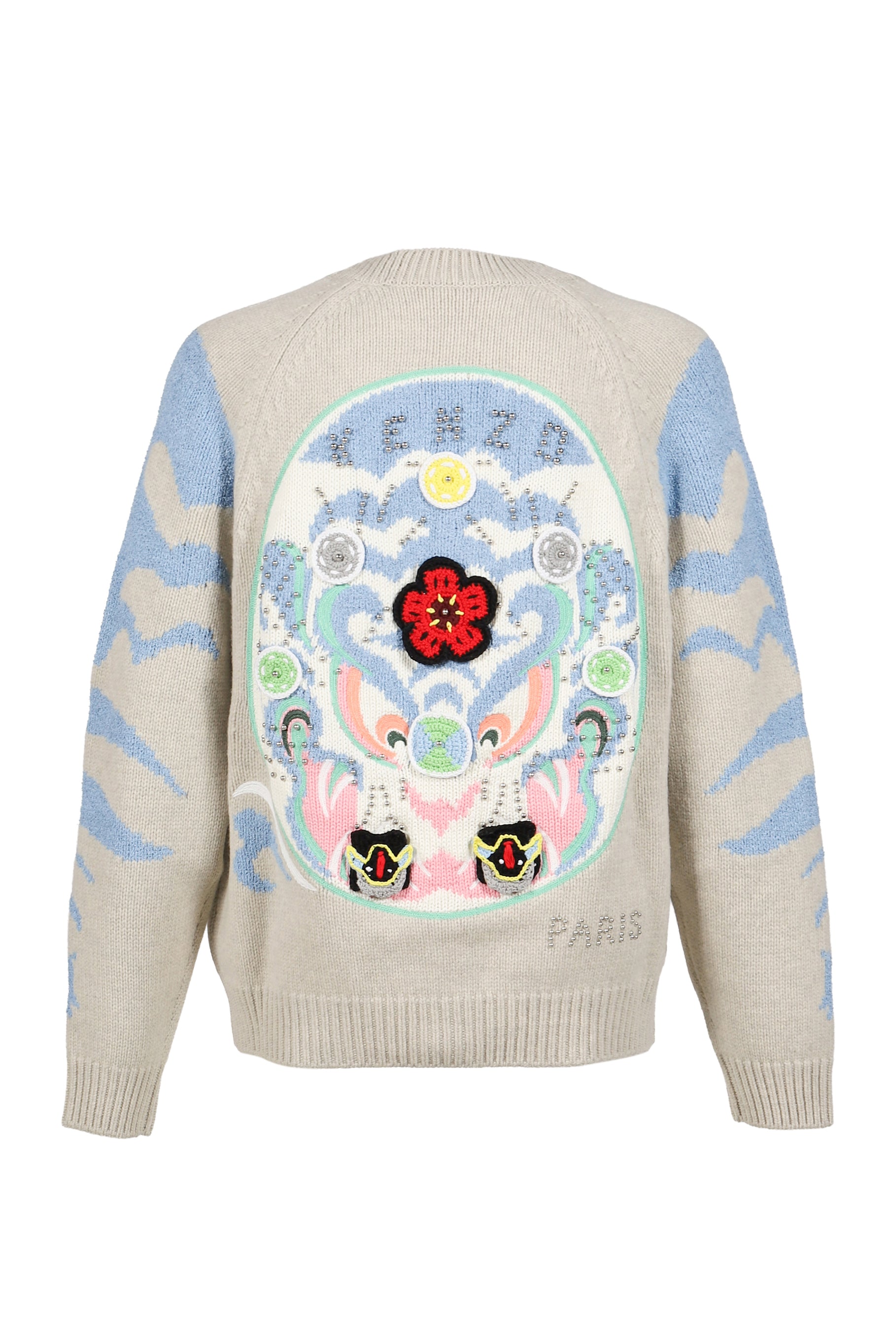 RWS KENZO PACHINKO CARDIGAN / PALE GRY 