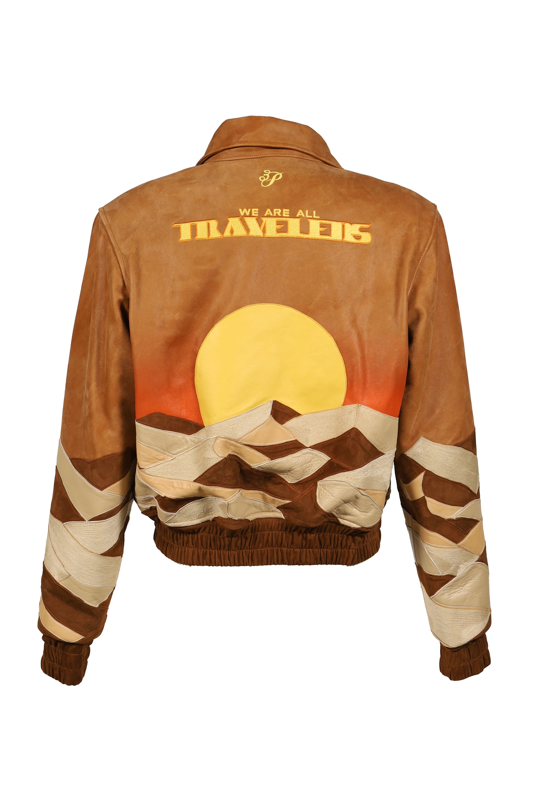 LEATHER TRAVELERS JACKET / BRW