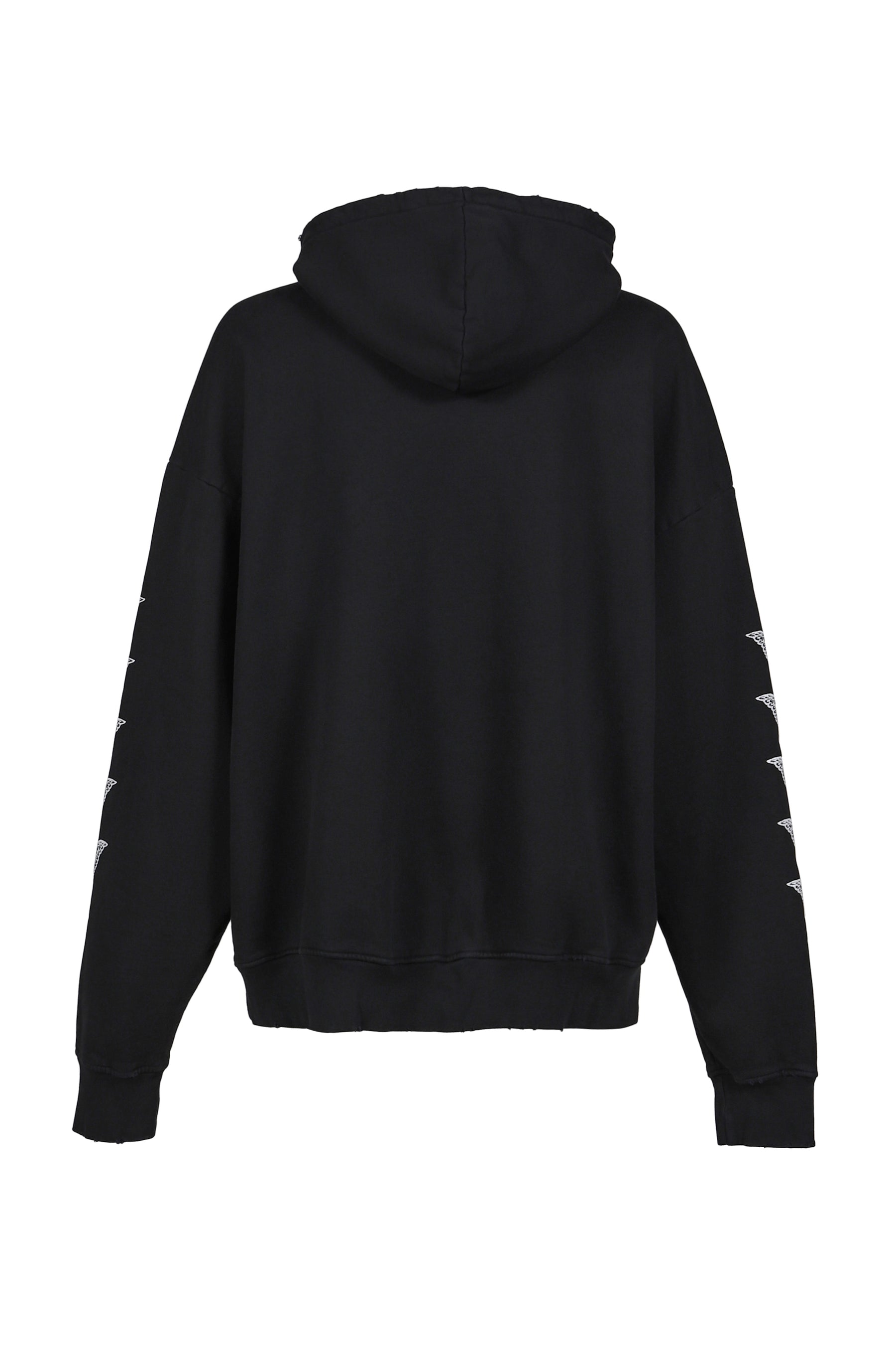 MELT LOCK LOGO HOODIE / VTG BLK 