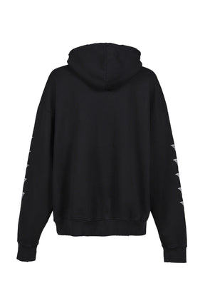 MELT LOCK LOGO HOODIE / VTG BLK 