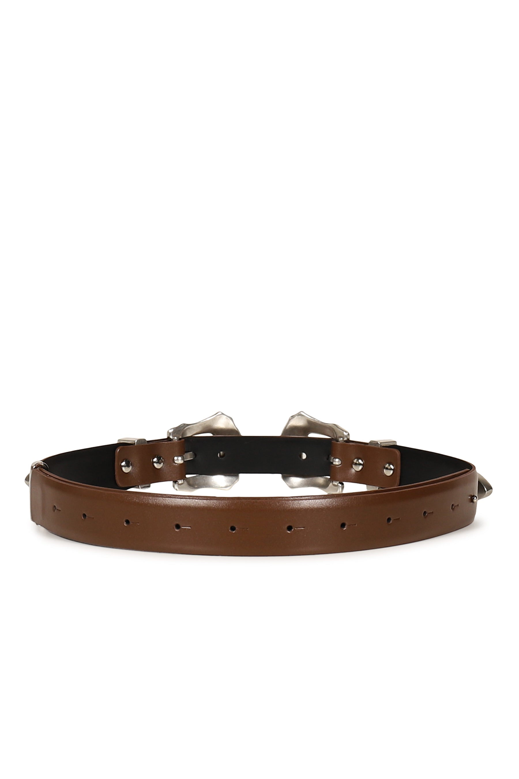 DOUBLE BUCKLE BELT / BRW