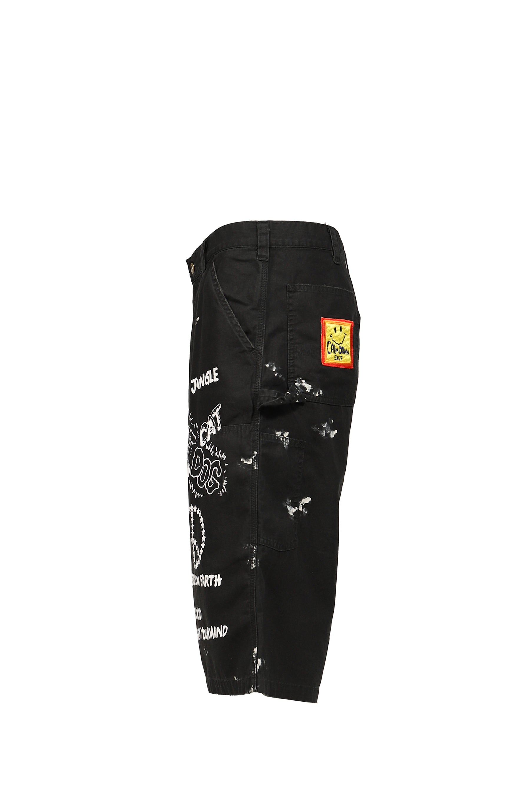 END OF YEAR BOOK SHORTS / BLK