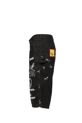 END OF YEAR BOOK SHORTS / BLK