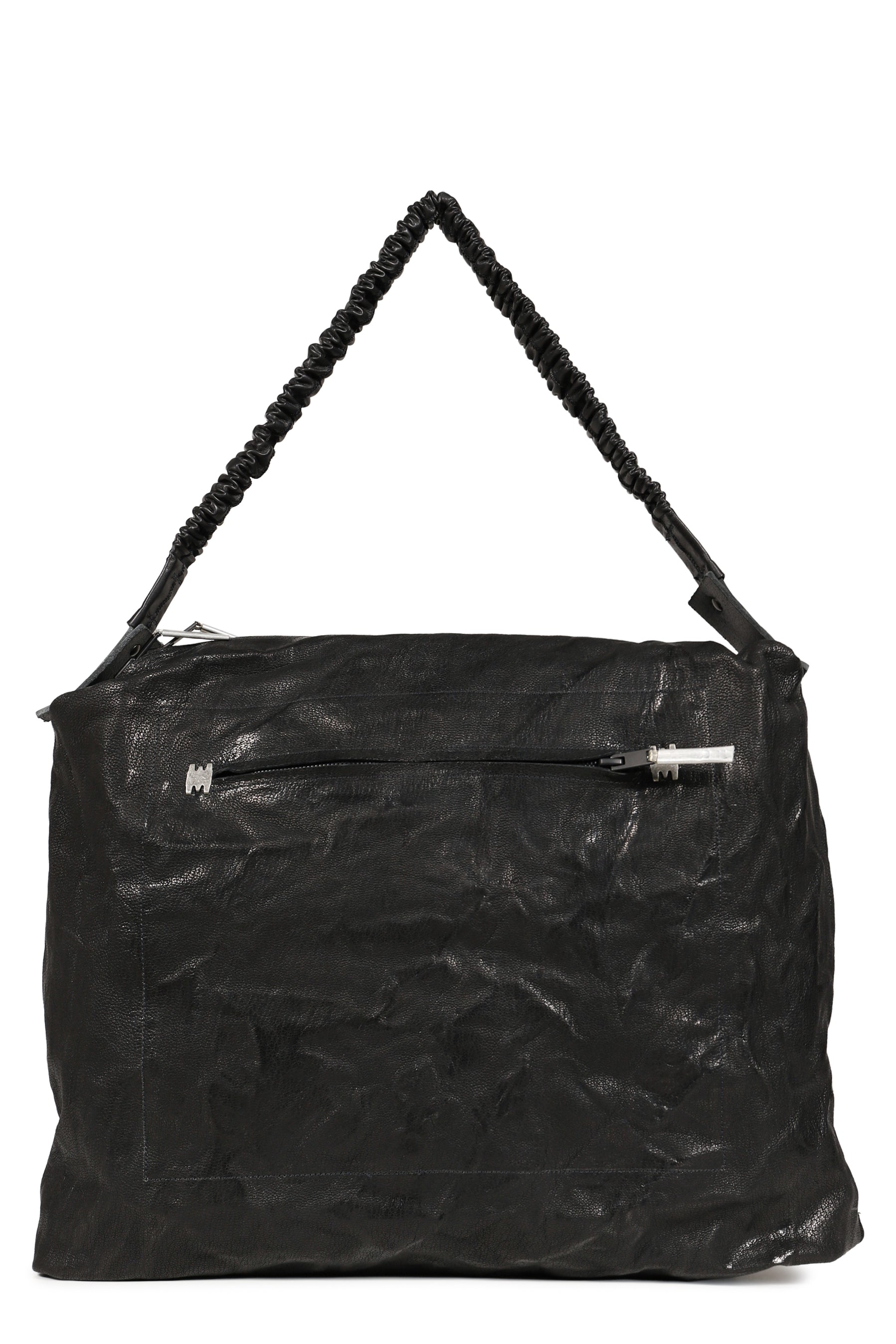 BALLADEUR CROSSBODYLEATHER BAG / NOIR