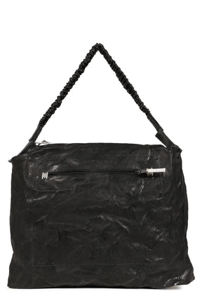 BALLADEUR CROSSBODYLEATHER BAG / NOIR