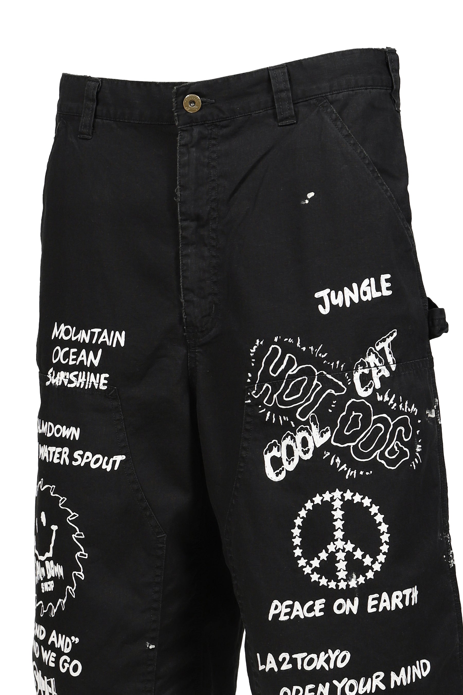END OF YEAR BOOK SHORTS / BLK