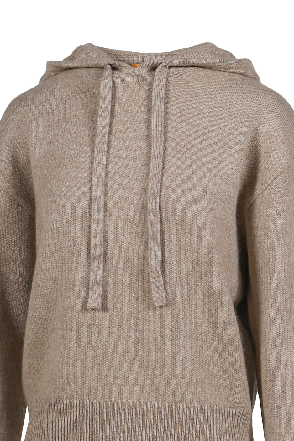 COLLEGIATE HOODIE IN CASHMERE / TAUPE
